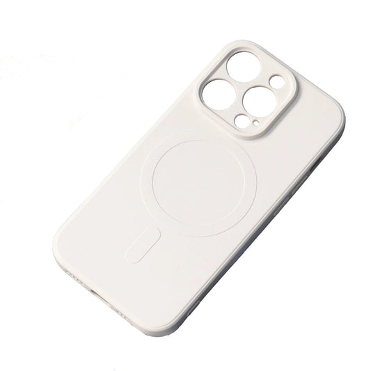 HURTEL Protective back case for Samsung Galaxy A36 5G MagSafe Silicone Case - beige