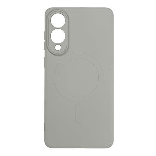 HURTEL Case cover for Samsung Galaxy S25 Edge MagSafe Liquid Silicone Case - gray
