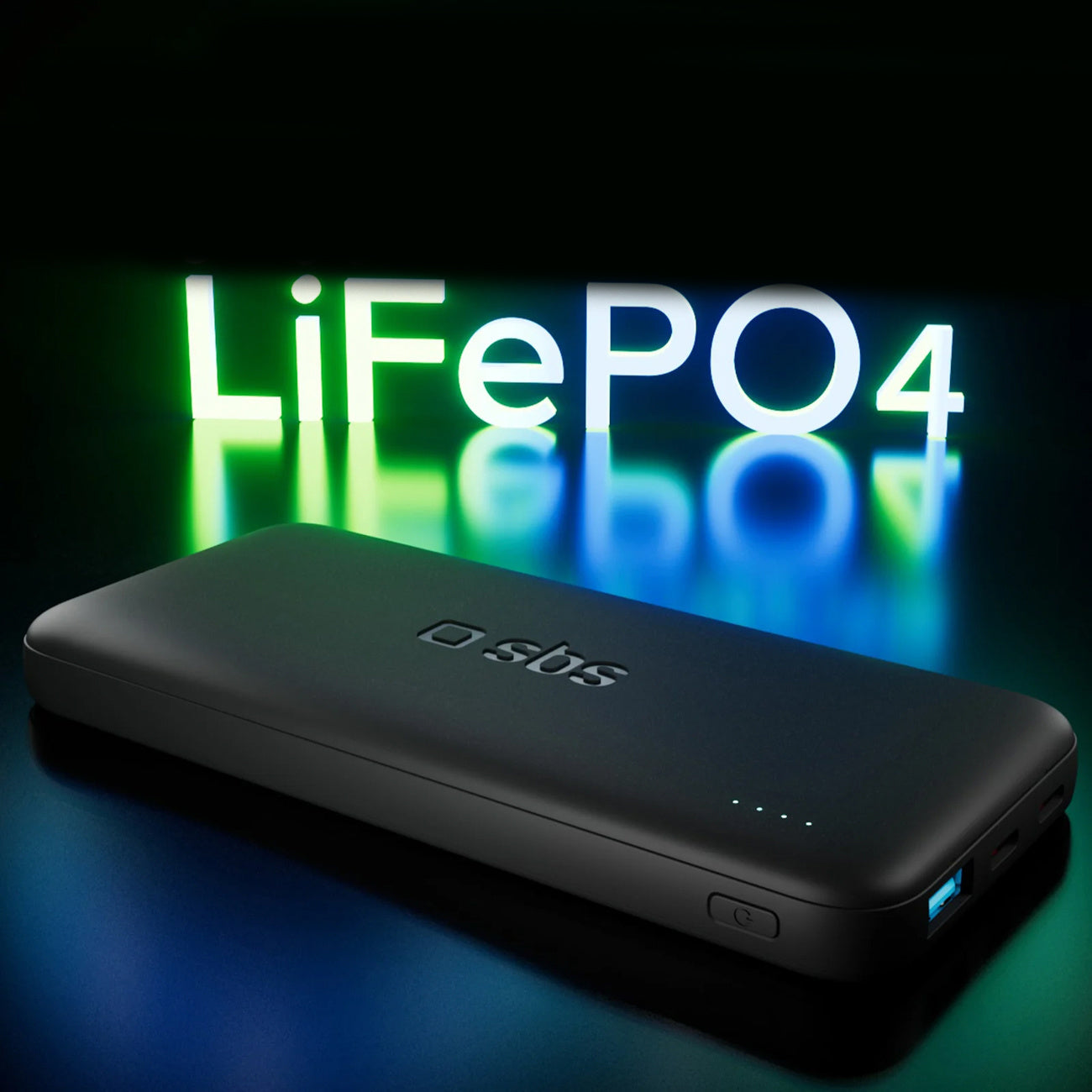 SBS Powerbank 20000mAh 10W USB-A USB-C Infinity LiFePo4 - black – image 11