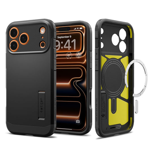 SPIGEN Case cover for iPhone 17 Pro Max MagSafe Tough Armor T - black