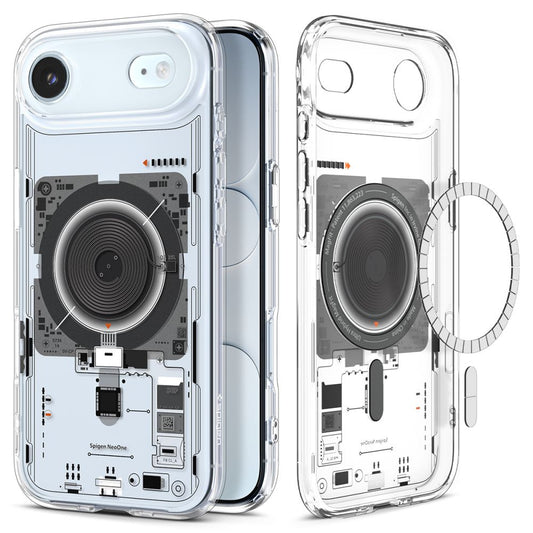 SPIGEN Case for iPhone 17 Air MagSafe Ultra Hybrid Neo One - transparent