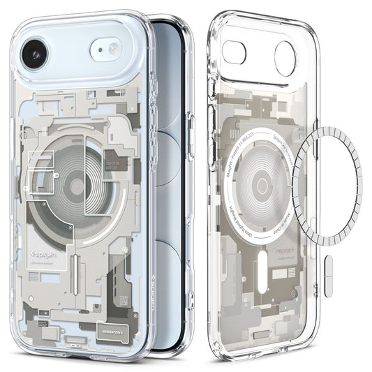SPIGEN Case for iPhone 17 Air MagSafe Ultra Hybrid Zero One - titanium