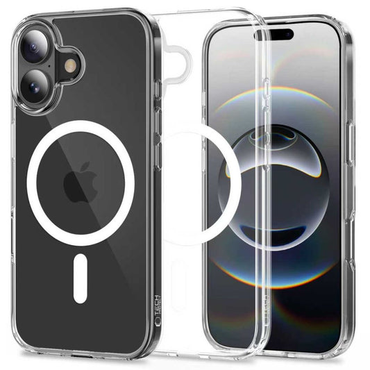 Tech-Protect Case cover for iPhone 17 MagSafe FlexAir Hybrid - transparent