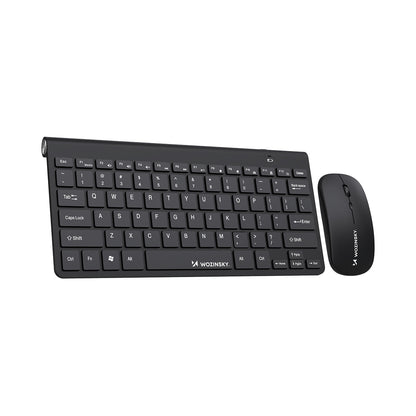 WOZINSKY 2.4 GHz wireless keyboard and mouse set - black