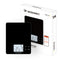 WOZINSKY Smart kitchen scale with display and Bluetooth application 10 kg - black