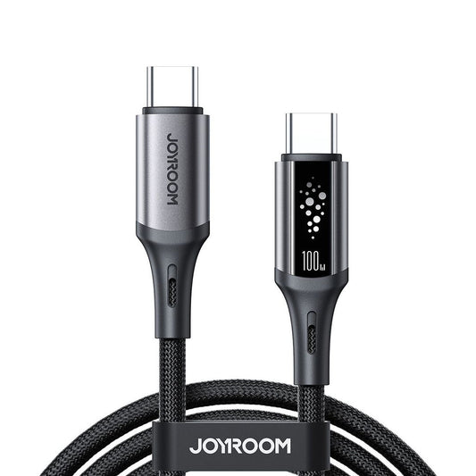JOYROOM USB-C S-A60 StarTalk cable 100W 1.2m - black
