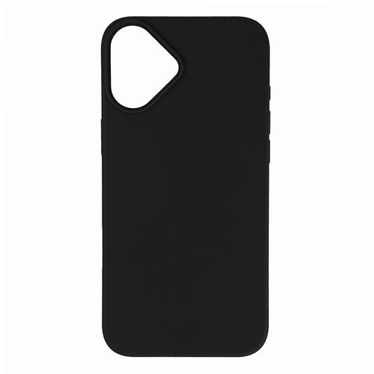 HURTEL iPhone 16 Plus Multiple Color Wheat Bran Case MagSafe case - black