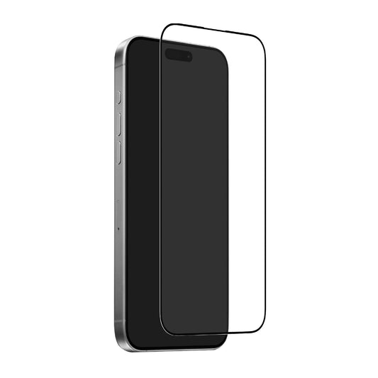 PURO Tempered glass for iPhone 17 Air with an applicator and a black Puro Frame