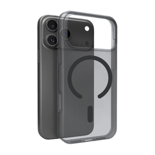 PURO Silicone case for iPhone 17 Pro Max Daylight Magsafe - translucent black