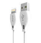 DUDAO USB-A cable - iPhone Lightning 2.4A 1m - white