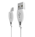 DUDAO USB-A - USB-C cable 2.1A 1m - white