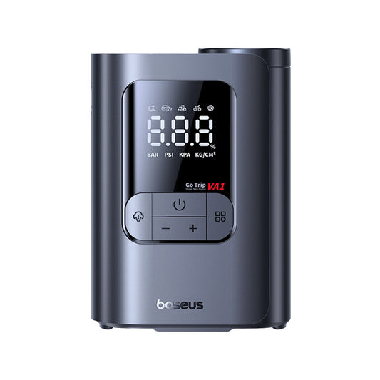 BASEUS Wireless compressor 3 tips 150PSI 26 l/min 82W - black