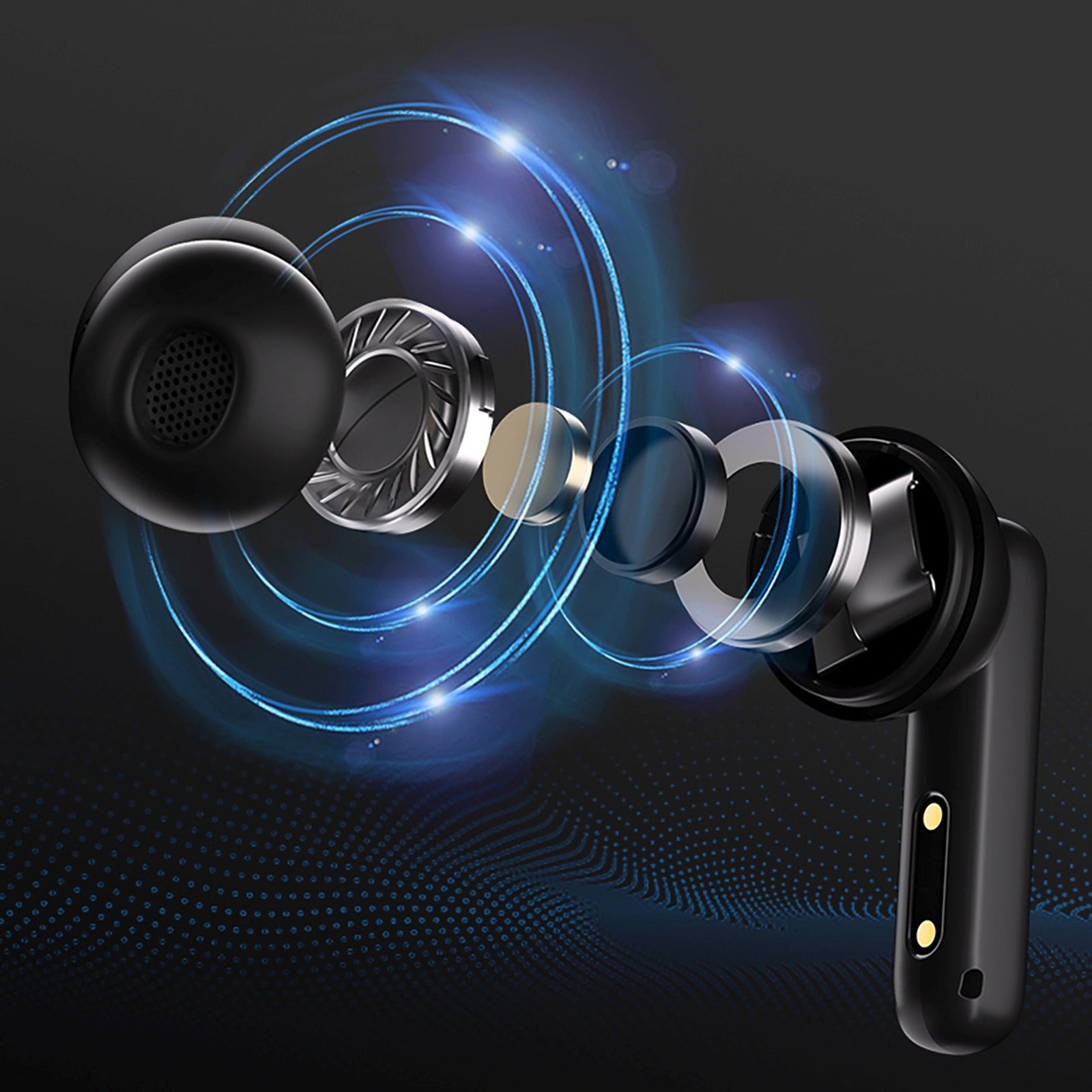 QCY T13 ANC IPX5 Bluetooth wireless in-ear headphones - black – image 8