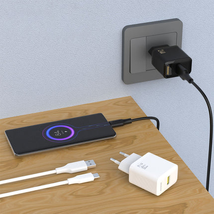 DUDAO GaN 30W USB-A - USB-C wall charger with USB-C cable - white – image 26