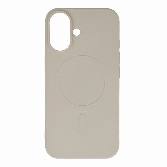 HURTEL Case cover for Samsung Galaxy A16 5G Liquid Silicone Case MagSafe - beige