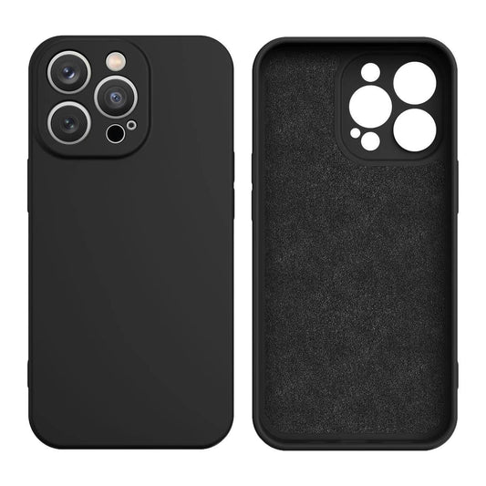HURTEL Protective cover for Samsung Galaxy A16 5G Silicone Case - black