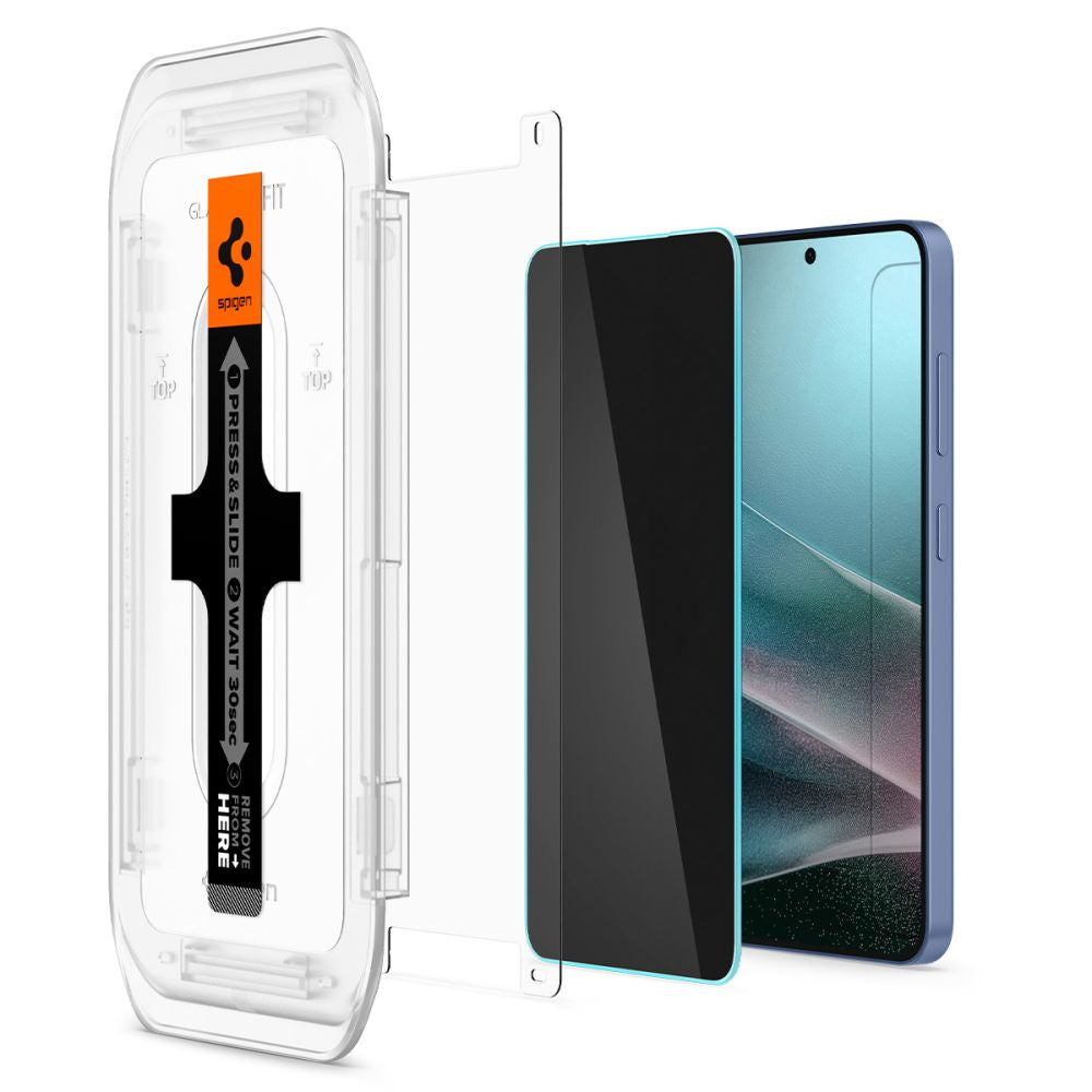 SPIGEN Privacy glass for Samsung Galaxy S24 / S25 Glas.TR Ez Fit Privacy HD - 2 pcs. – image 7