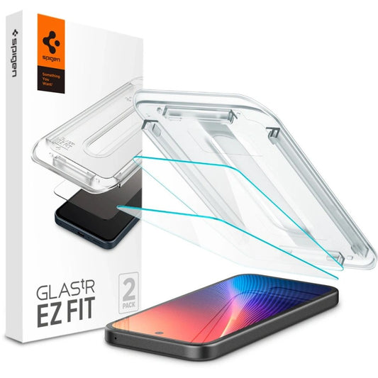 SPIGEN Tempered glass for Google Pixel 9A Glas.TR Ez Fit transparent - 2 pcs.
