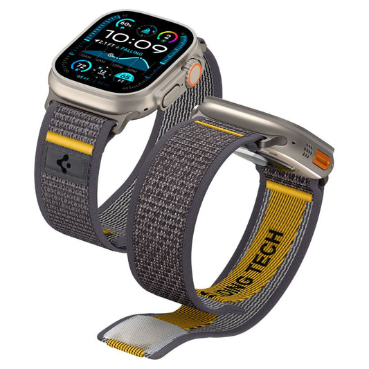 SPIGEN Fabric strap for Apple Watch 44 / 45 / 46 / 49 mm Athlex Air - gray