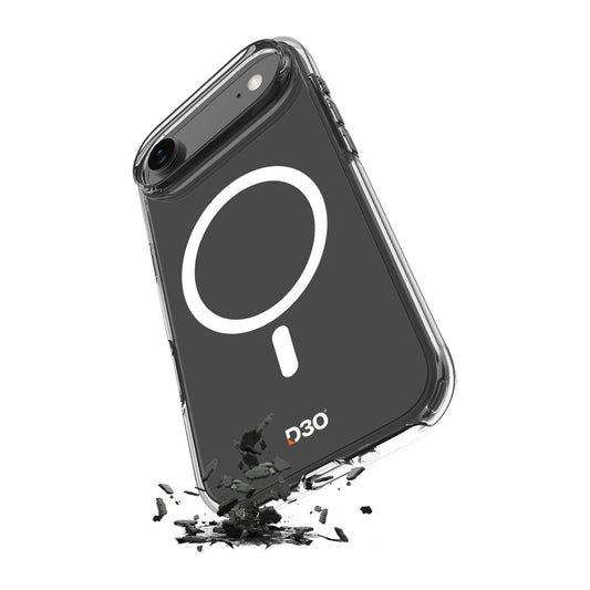 PURO Case Cover for iPhone 17 Air TPU PC Impact Clear D3O MagSafe - Transparent