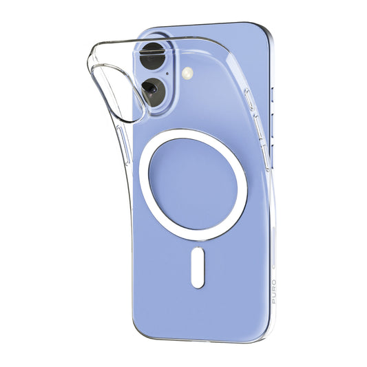PURO Case for iPhone 17 TPU 0.3 MAG Ultra-Slim MagSafe - transparent