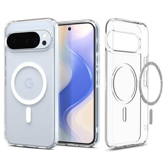 SPIGEN Case cover for Google Pixel 10 / 10 Pro Ultra Hybrid Mag MagSafe - transparent and white