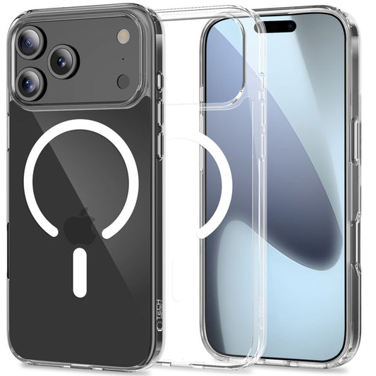 Tech-Protect Case cover for iPhone 17 Pro FlexAir Hybrid MagSafe - transparent