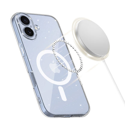 Tech-Protect Protective case for iPhone 17 FlexAir MagSafe - transparent and glitter – image 2