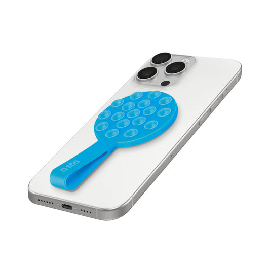 SBS Smartphone phone holder with MagSafe ear suction cup - blue