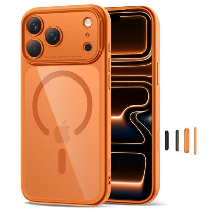 Tech-Protect Case cover for iPhone 17 Pro Max Magpeak Magsafe CC - transparent and orange – image 2