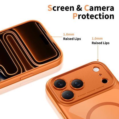 Tech-Protect Case cover for iPhone 17 Pro Max Magpeak Magsafe CC - transparent and orange – image 4