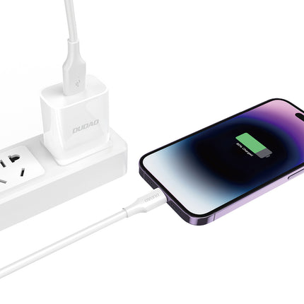 DUDAO USB-A - iPhone Lightning 6A cable 1.2m - white – image 3