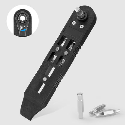 WOZINSKY Set of 14-in-1 service tool wrenches for a bicycle, multitool, tire lever allen keys – image 4