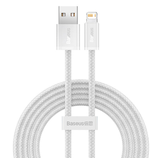 BASEUS USB-A cable - iPhone Lightning Dynamic Series 2.4A 2m - white