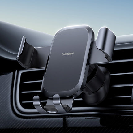 SBS Gravity car holder for a smartphone on the air vent - black – image 14