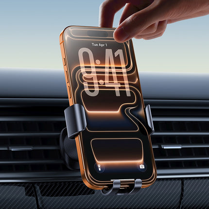 SBS Gravity car holder for a smartphone on the air vent - black – image 16