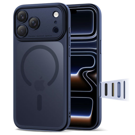 Tech-Protect Case cover for iPhone 17 Pro Max Magpeak Magsafe CC - navy blue matte