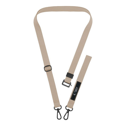 Tech-Protect Smartphone lanyard around neck and wrist - beige – image 4