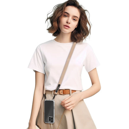 Tech-Protect Smartphone lanyard around neck and wrist - beige – image 5