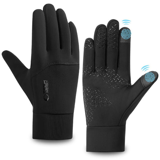 Tech-Protect Gloves with touch tips M - black