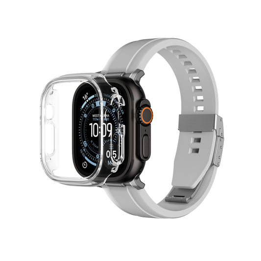 AmazingThing Protective case for Apple Watch UItra 3 49 mm Minimal - transparent