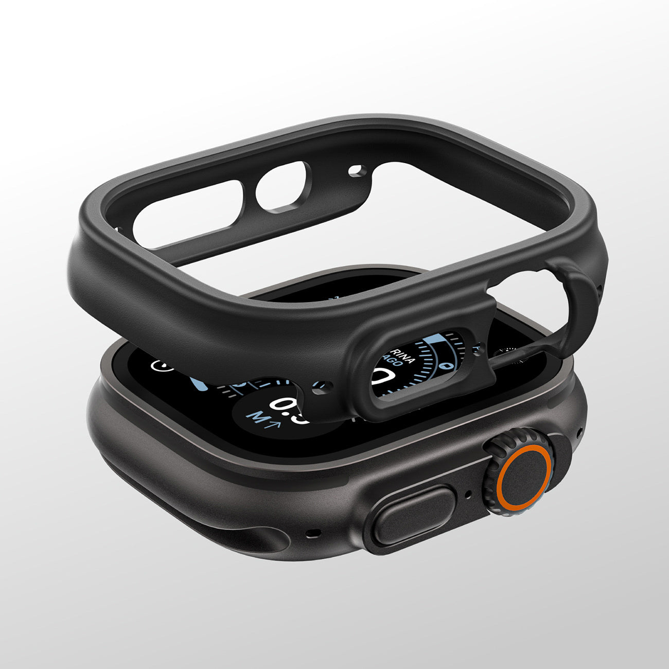 AmazingThing Protective case for Apple Watch UItra 3 49 mm Minimal - black – image 10