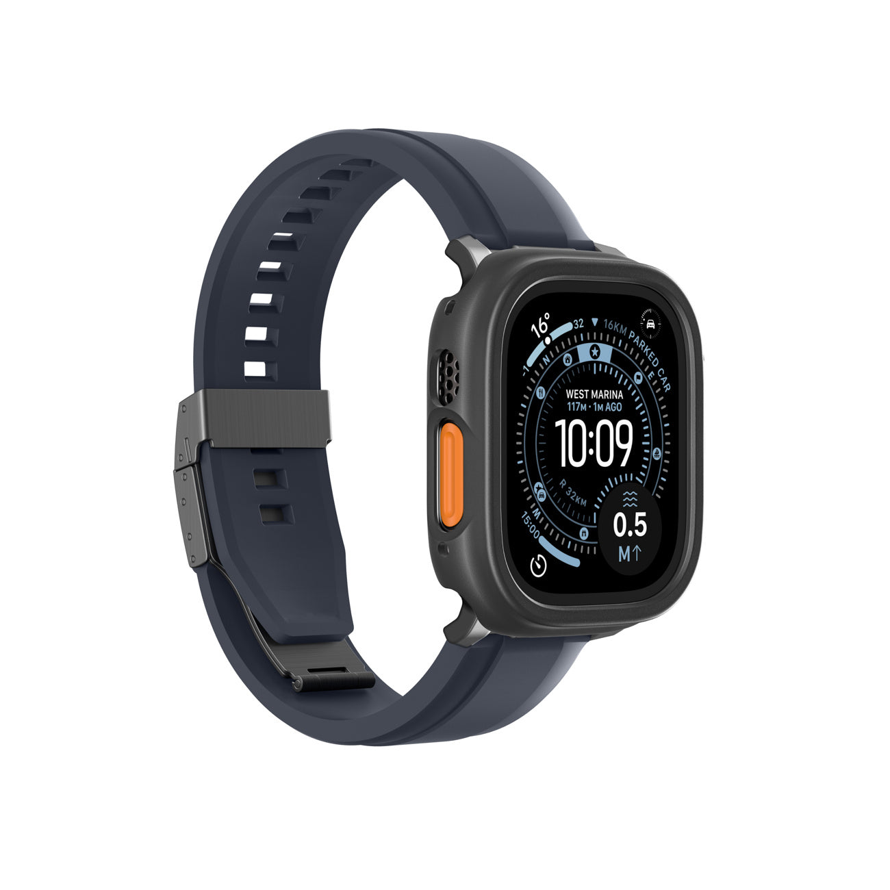 AmazingThing Protective case for Apple Watch UItra 3 49 mm Minimal - black – image 4