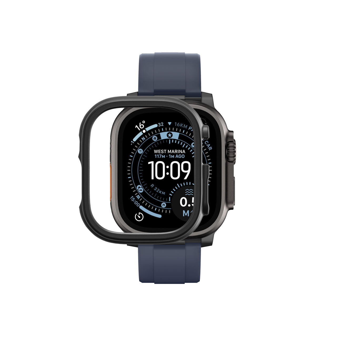 AmazingThing Protective case for Apple Watch UItra 3 49 mm Minimal - black – image 7