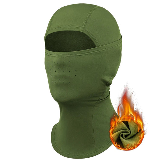 ROCKBROS Balaklava ski balaclava for bicycle, motorcycle, size M - green