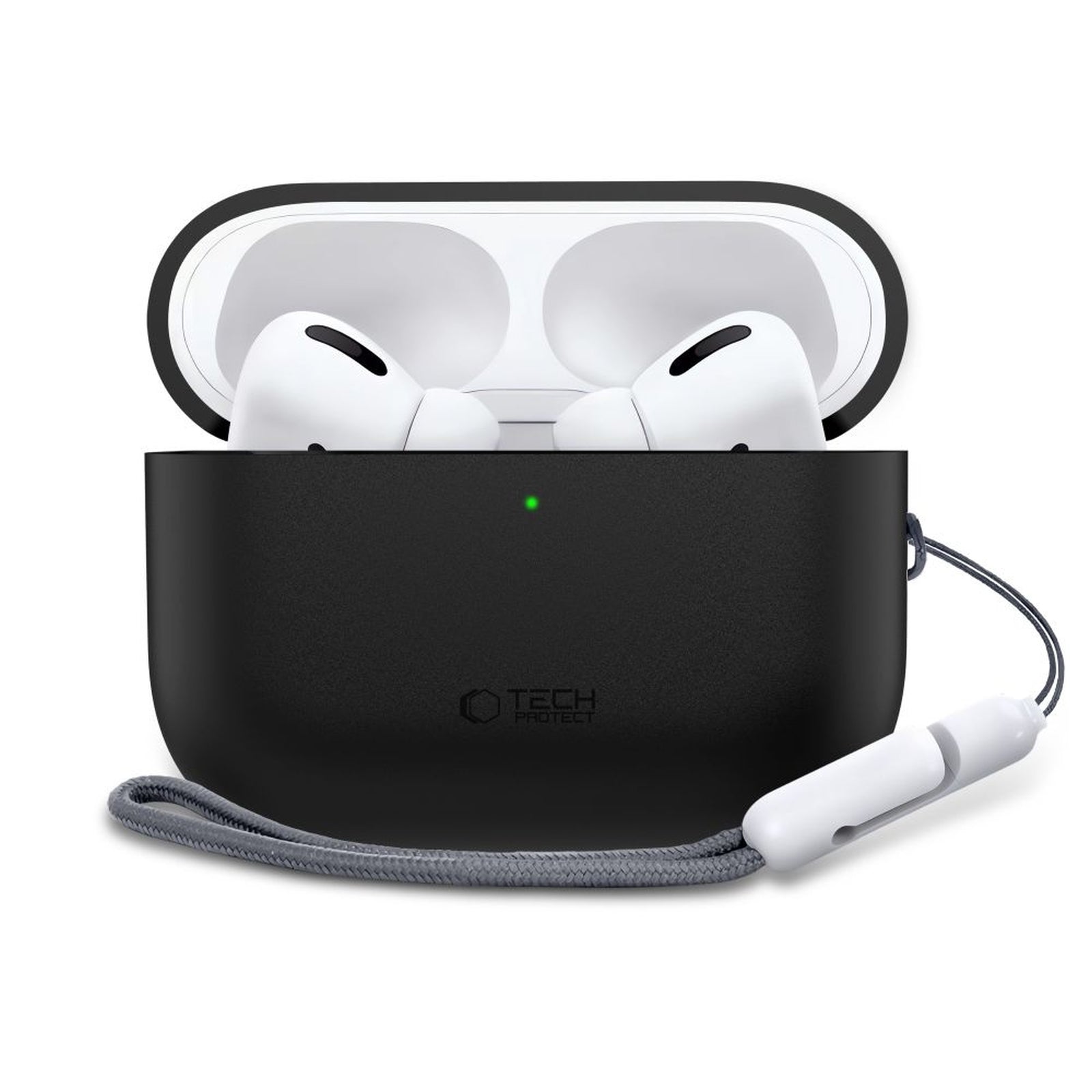 Tech-Protect Protective silicone case for AirPods Pro 3 headphones - black – image 2