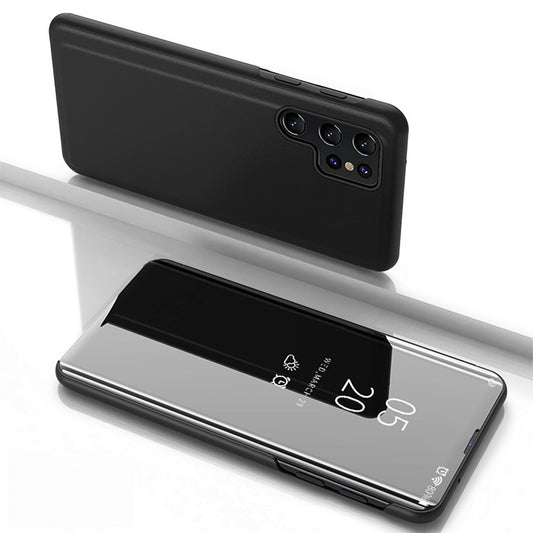HURTEL Protective cover for Samsung Galaxy S25 Ultra Clear View Case - black