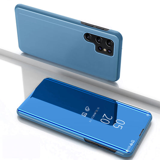 HURTEL Protective cover for Samsung Galaxy S25 Ultra Clear View Case - blue