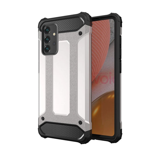 HURTEL Armored hybrid case cover for Samsung Galaxy A26 Hybrid Armor - silver