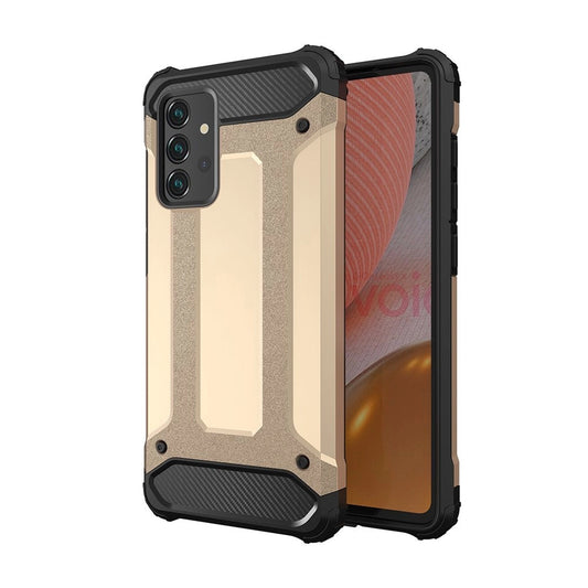 HURTEL Armored hybrid case cover for Samsung Galaxy A36 Hybrid Armor - gold